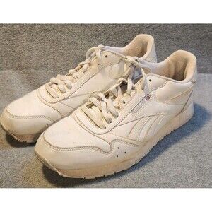 Reebok Mens Classic White Shoes Sneakers Mens Size 10.5